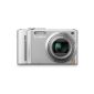 Panasonic Lumix DMC-TZ8EG-S Digital Camera (12 Megapixel 12x opt. Zoom, 6.9 cm (2.7 inch) display, Image Stabilizer) Silver (Electronics)