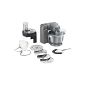 Bosch food processor MUMX30GXDE Maxximum (1600 W, Automatic Sensor Control Function, 5.4 L stainless steel mixing bowl, 3D PlanetaryMixing, Smart dough sensor), granite gray (household goods)
