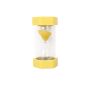 SODIAL (R) Hourglass Hourglass 15 Minutes security and fashionable - Yellow (Toy)