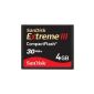 SanDisk Extreme III CompactFlash (CF) memory card 4 GB (optional)