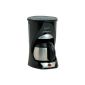 10 Cup Coffee Maker with 1 L stainless steel thermos and hotplate (household goods)