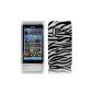 Zebra stripe pattern Back Cover Hard Case Hard Case Cover Skin Case for Nokia N8 (Electronics)