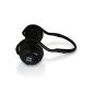 igadgitz IGX-750 Wireless Bluetooth 2.1 Stereo Foldable Travel Headset Earphone with neck band (music streaming and microphone for hands-free calling) - Black (Electronics)
