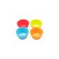 12-piece, set colorful cake molds silicone cake molds baking accessories from Kurtzy TM (household goods)