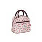 MEILISHO® 23.5 * 19 * 15.5cm Women Handbag Waterproof Waterproof Bag Lunch Bag Ideal for Travel / Picnic / Meals (Little Rose) (Kitchen)