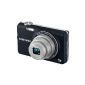 Samsung ST65 digital camera (only Micro-SD, 14.2 megapixels, 5x opt. Zoom, 6.9 cm (2.7 inch) display, image stabilized) Blue (Electronics)