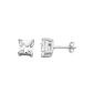 Miore - Earrings - 925 Silver - Cubic Zirconia - MS012E (Jewelry)