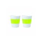 Contento 655 310 Sunny porcelain coffee mug with silicone ring, 2 pieces (household goods)