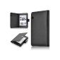 Bingsale Leather Case Protective Skin Cover Case Case with Stand Magnetic Auto Sleep / Wake function for Kindle Voyage (Kindle Voyage, black)