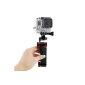 TARION extendable monopod Boom self portrait + tripod adapter for GoPro HD Hero 2, 3 4 and other HERO cameras with 1/4 '' thread (Sport)