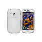 mumbi TPU Protective Case for Samsung Galaxy S3 mini - transparent white (Wireless Phone Accessory)