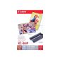 Canon photo paper for Canon Selphy CP 900, 36 sheets Bank Card Photo, Photo, credit card size, 54x90 mm, CP900 (Office supplies & stationery)