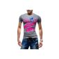 GLO STORY men's t-shirt has a relaxed Short Sleeve NEW!  3578 (Textiles)