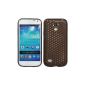 Luxburg® Case Cover Samsung Galaxy S4 Mini TPU Silicone Anthracite gray box