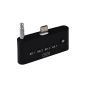 LUPO audio adapter 30-8 pin including an FM radio transmitter for Apple iPhone 5 5S, 5C and 5G iPod touch (Electronics)