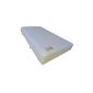 LUX 25 - Orthopaedic 7-zone cold foam mattress - height 25 cm - density 40 Kg / m3 (100 x 200 cm, H3 to 140 Kg) - NEW Model 2015 RG40 (household goods)
