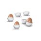 Eggcup Porcelain Set of 6 KISSING / dreamy Fifty Eight Products