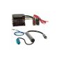 Baseline Connect radio adapter cable MOST Quadlock to ISO plus phantom power Fakra to DIN (Automotive)