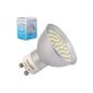 4W GU10 LED bulbs 3528 SMD LED spot gu10 led lamps cool white bulb low consumption AC 190-240V