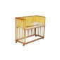 Rollaway cot incl. 8-piece accessory yellow (Baby Product)