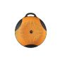 EasyAcc Mini Portable Bluetooth Speaker PS100 for Outdoor Activity Outdoor with microphone and FM, Playing The Micro SD Card - Orange (Wireless Phone Accessory)
