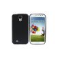 Bestwe shell cover Case for Samsung Galaxy S4, Black (Electronics)