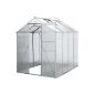 Greenhouse Garden - aluminum and polycarbonate - 5 m² - 260 x 190 x 183 cm