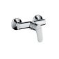 Hansgrohe shower mixer tap Focus wall mounting with S-connections, chrome-plated, 31960000 (tool)