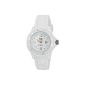 ICE-Watch - Mixed Watch - Quartz Analog - Ice-Forever - White - Small - White Dial - White Silicone Bracelet - SI.WE.SS09 (Watch)