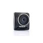 Aiptek GS 200 compact dashcam, car camera, Black Box, Car Camcorder (5 cm (2.0 inches) pullout display, Full HD, micro SD / SDHC card slot, Wide Angle Lens) (Electronics)