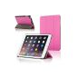 ForeFront Cases® Case for iPad mini - leatherette - Stand function - Magnetic Auto Sleep / Wake function - Pink (Accessories)