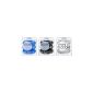 invisibobble mix navy blue, true black, crystal clear, 1er Pack (1 x 9 pieces) (Health and Beauty)