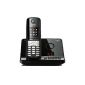 Gigaset S810A Black Limited Edition cordless phone (4.6 cm (1.8 inch) TFT color display, speakerphone, voice mail) glossy-black (Electronics)