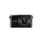Samsung NX100 system camera (14.6 megapixels, 7.6 cm (3 inch) display, HD video, image stabilization) incl. 20-50 mm i-Function Lens (Electronics)