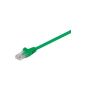 Patch cords 5m green, CAT5e Ethernet LAN Gigabit network cable patch cable (electronics)
