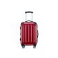 Twin wheels suitcase suitcase trolley M Hard Boardcase 2048 in 10 colors (Luggage)