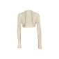 WearAll - ladies bolero Top stretch - 14 colors - Size 36-42 (Textiles)