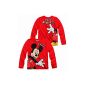 Disney Mickey T-shirt red long (Clothing)