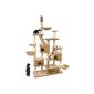 Happypet® CAT013 cat tree cat tree cover high 2.30 to 2.60 high Beige (Misc.)