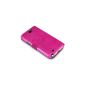 SAMSUNG GALAXY NOTE 2 MOBILE DELUXE LEATHER Case Cover, COVERT Retailverpackung (PINK) (Wireless Phone Accessory)