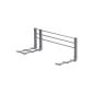reer 4504.8 - extendable bed rail & height adjustable, color: silver (Baby Product)