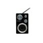 Radio FM and AUX IN Battery Nostalgie Radio Nostalgie Radio portable mini (Electronics)