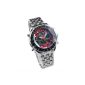 ESS - Mens Watch - Stainless steel clock - Analog & Digital - red - WM004-ESS - Gift (clock)