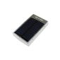 dizauL 13800mAh Universal Solar Panel Emergency Charger with Dual USB External Mobile Power Bank Battery Charger for iPhone 6 / 5S / 5C / 5 / 4S / 4, iPad 5/4/3/2, Mini, Samsung Galaxy S3 S4 S5 S1 S2 Note 2 Note 3 Nexus 7 and Android Smart Phones and tablettes.Argent (Electronics)