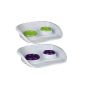 Trixie Dog Bowl dinner set made of plastic, 0.25 L / 0.3 L, assorted colors (Misc.)