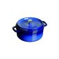 Dust 1352876 roaster / Cocotte Cast iron, round 28 cm, Royal Blue (Kitchen)