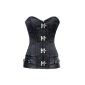 r-dessous Vintage Corset Black corset Steampunk Corsagentop Gothic Steampunk (Textiles)