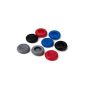 2-TECH 4 pairs (8) Silicone Thumb Sticks Gripstick Stix multicolored caps suitable for PS4 XBOX ONE XBOX 360 PS3 Gamepad Controller (Video Game)