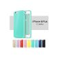 ESR iPhone 6 Plus TPU Case Soft Case Skin protection [shock absorbing] [Ultra thin] [Lightweight] [Anti-scratch] [Adapted completely] for iPhone 5.5 inches 6 Plus (mint green) - Yippee Seires Mint Green (Wireless Phone Accessory)