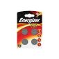 ENERGIZER Blister 4 Batteries Lithium CR 2032 Maxi (Accessory)
